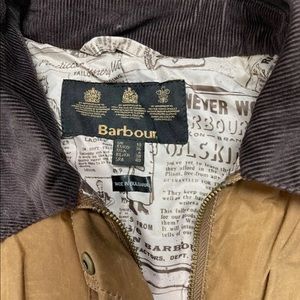 Barbour waxed canvas coat - womens 6